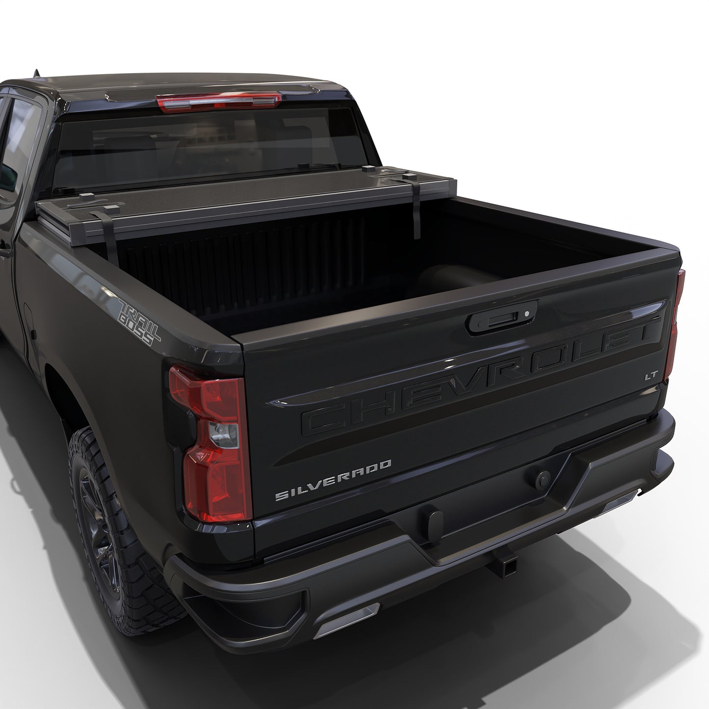 Chevy Silverado/GMC Sierra 2007-2013, 2014 HD, 2014 2500/3500HD Hard Trifold Tonneau Cover 6' 7" (78.7")