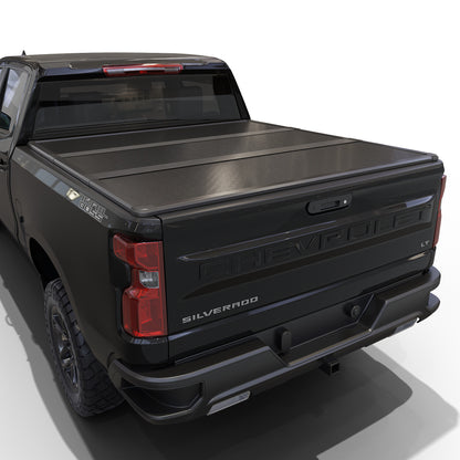 Chevy Silverado/GMC Sierra 2014-2018 Hard Trifold Tonneau Cover 6'5" (78.8")