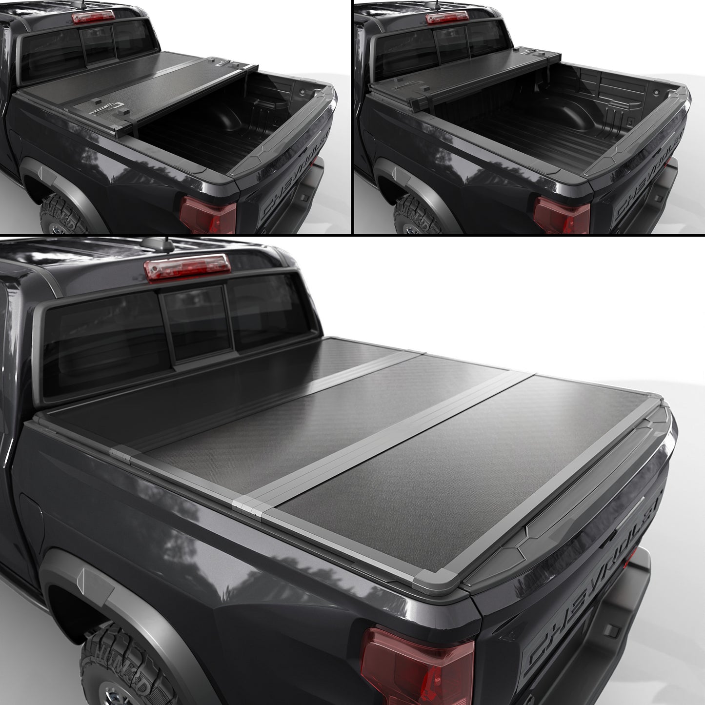 Chevy Colorado/GMC Cayon 2015-2025 Hard Trifold Tonneau Cover