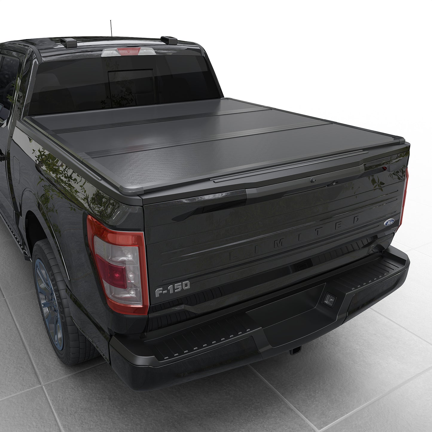 Ford F-250/F-350 Super Duty 1999-2016 Hard Trifold Tonneau Cover 8FT Bed (98")