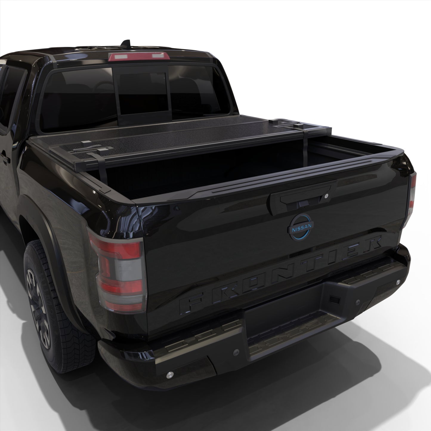 Nissan Frontier 2005-2025 Hard Trifold Tonneau Cover 5ft (60")