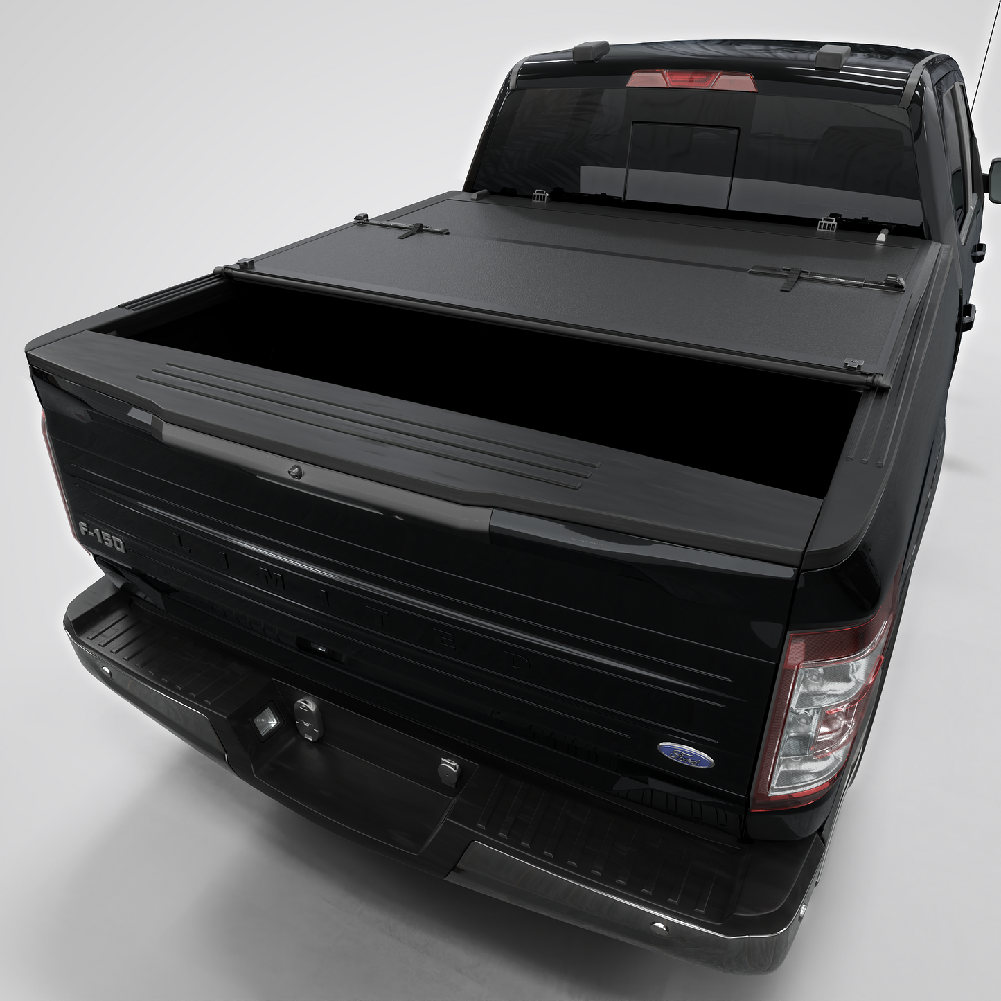 Ford F-150 2015-2025 Calffree Low Profile Hard Trifold Truck Bed Tonneau Cover