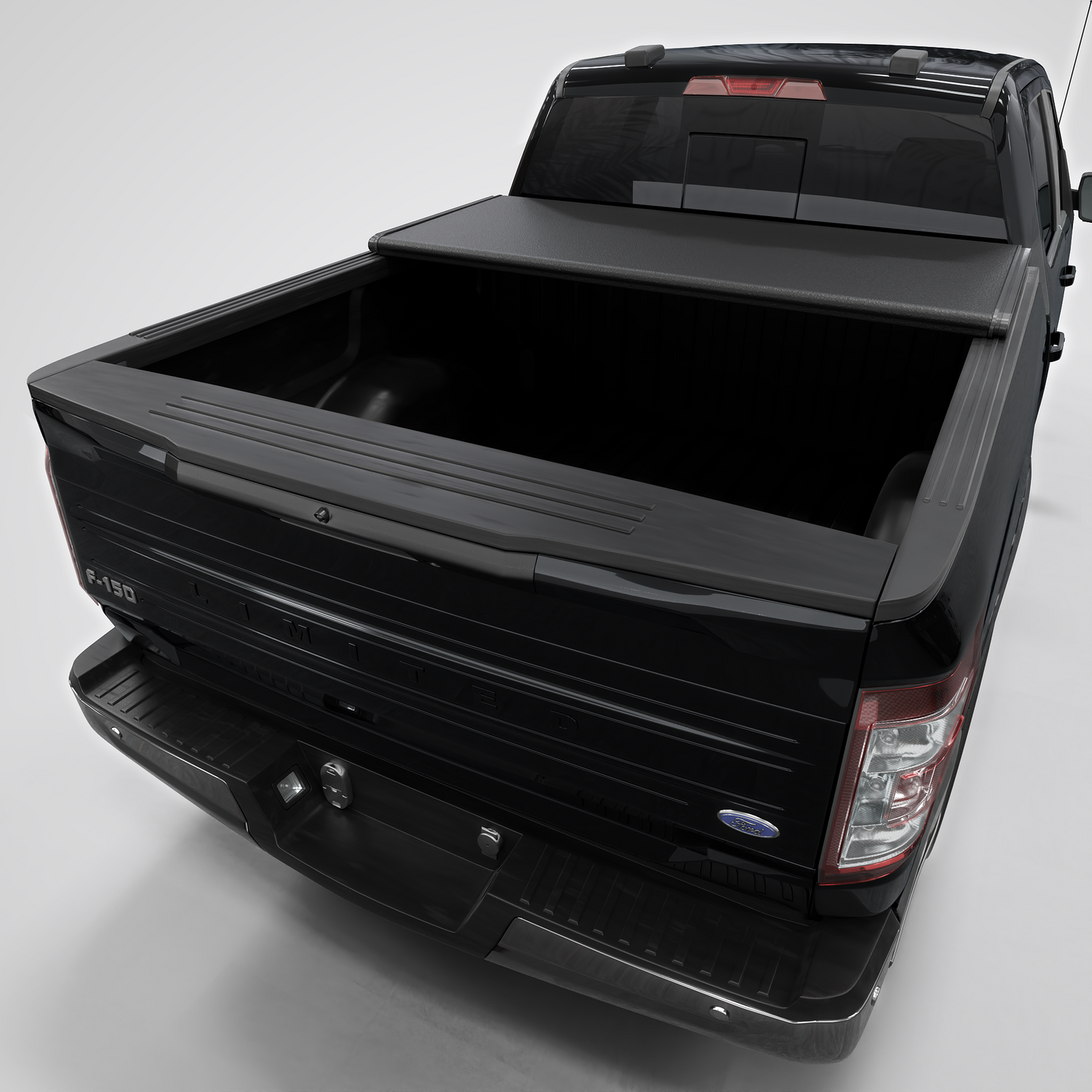 Ford F-150 2015-2025 Calffree Low Profile Hard Trifold Truck Bed Tonneau Cover