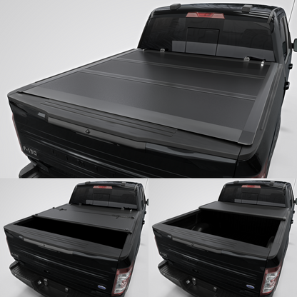 Ford F-150 2015-2025 Calffree Low Profile Hard Trifold Truck Bed Tonneau Cover
