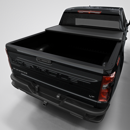 Chevy Silverado/GMC Sierra 2019-2025 Calffree Low Profile Hard Trifold Truck Bed Tonneau Cover