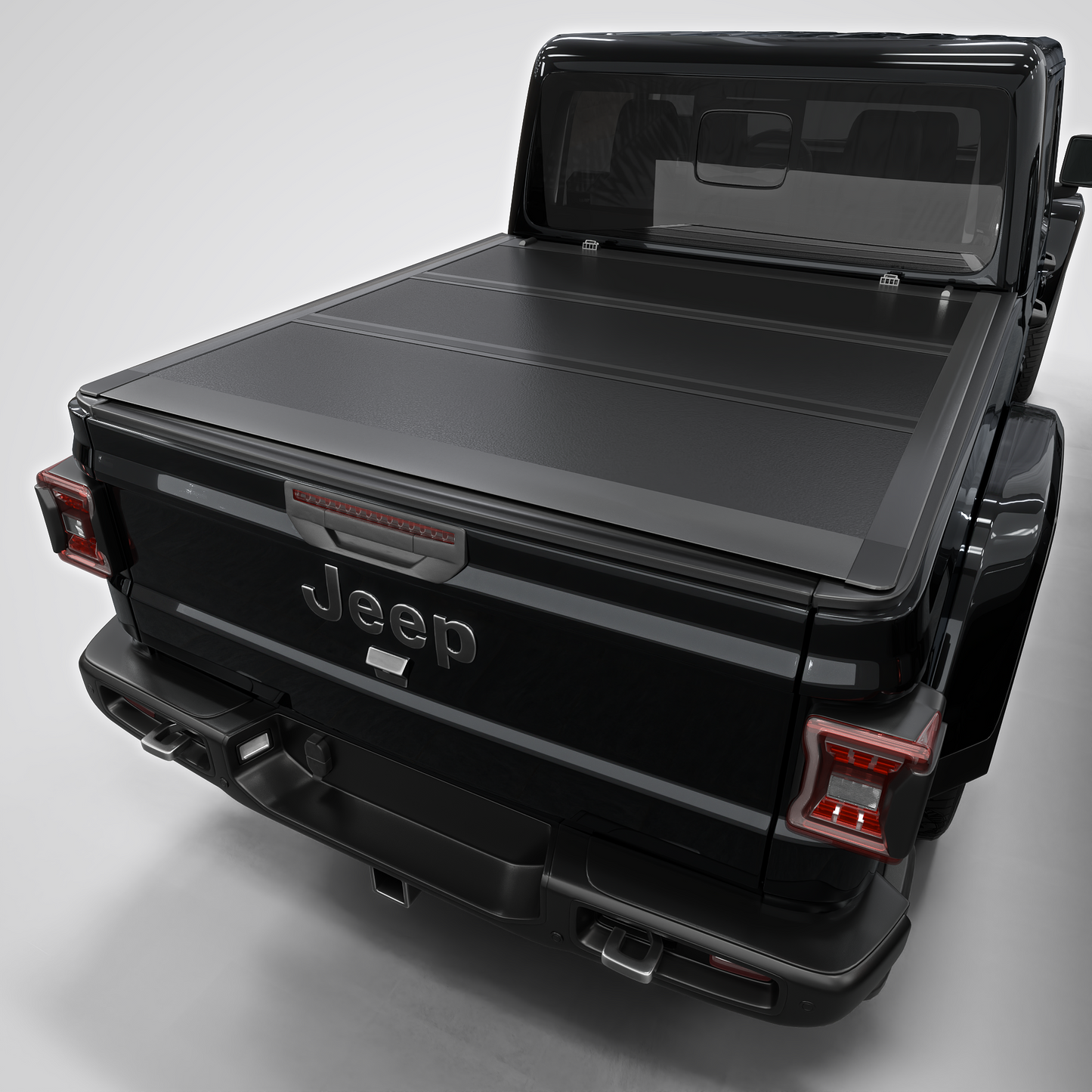 Jeep Gladiator 2020-2025 Calffree Low Profile Hard Trifold Truck Bed Tonneau Cover 5' Bed 60.3"