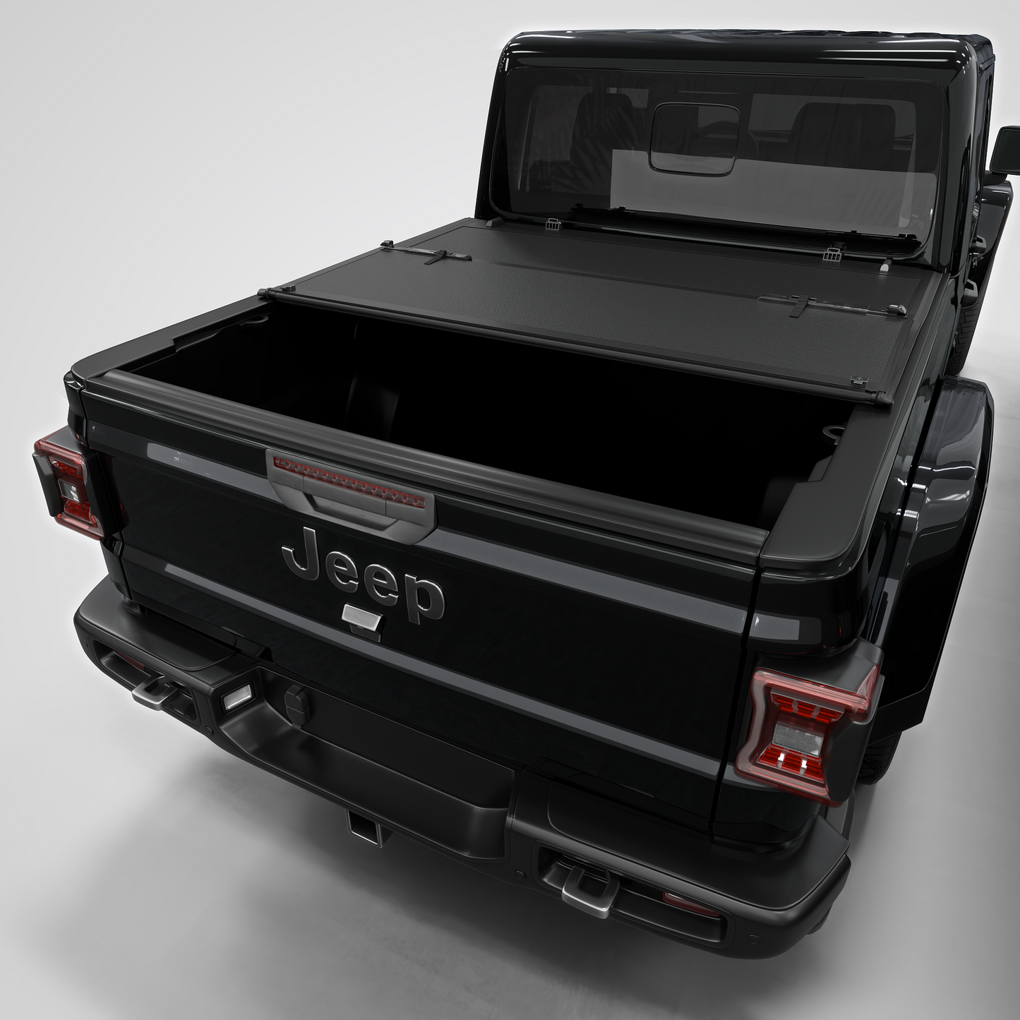 Jeep Gladiator 2020-2025 Calffree Low Profile Hard Trifold Truck Bed Tonneau Cover 5' Bed 60.3"