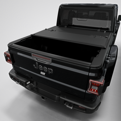 Jeep Gladiator 2020-2025 Calffree Low Profile Hard Trifold Truck Bed Tonneau Cover 5' Bed 60.3"