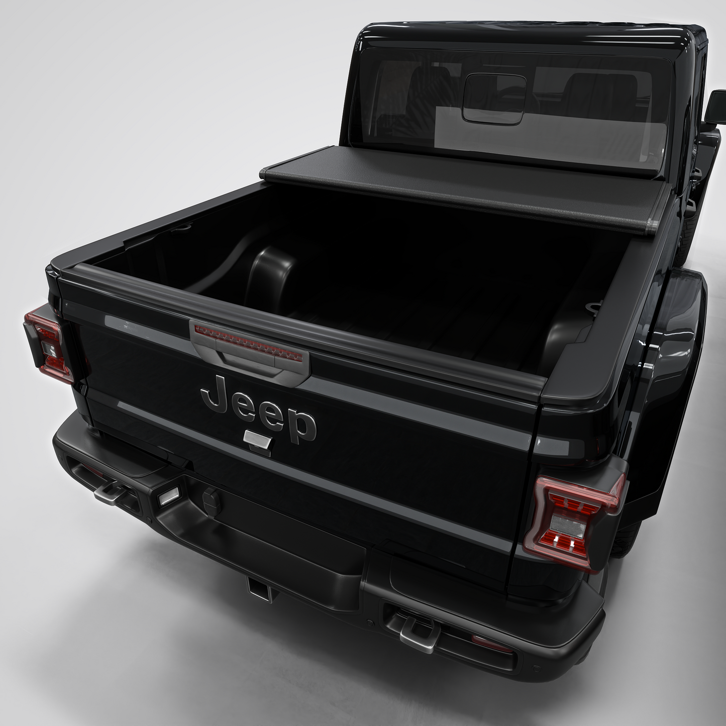Jeep Gladiator 2020-2025 Calffree Low Profile Hard Trifold Truck Bed Tonneau Cover 5' Bed 60.3"