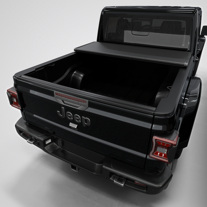 Jeep Gladiator 2020-2025 Calffree Low Profile Hard Trifold Truck Bed Tonneau Cover 5' Bed 60.3"