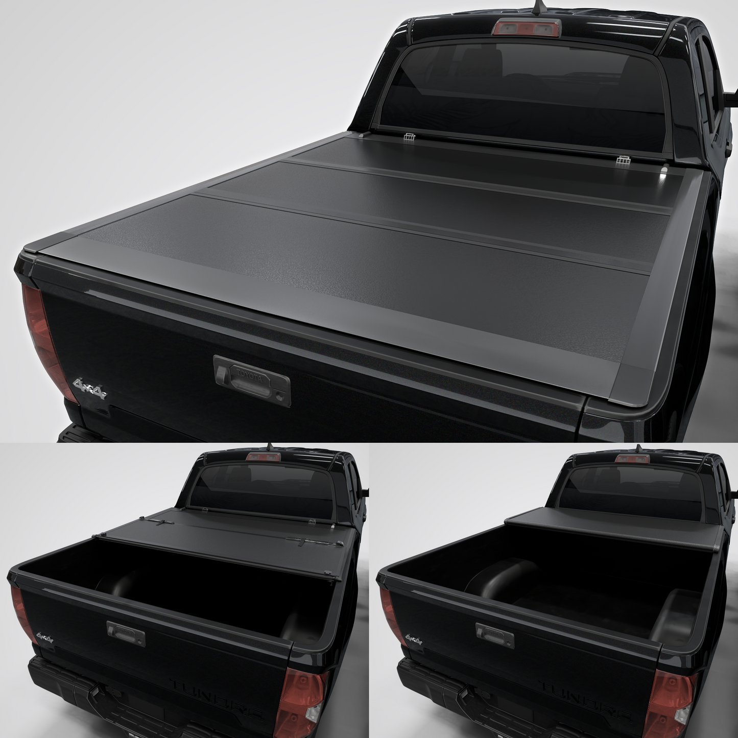 Toyota Tundra 2022-2025 Calffree Low Profile Hard Trifold Truck Bed Tonneau Cover