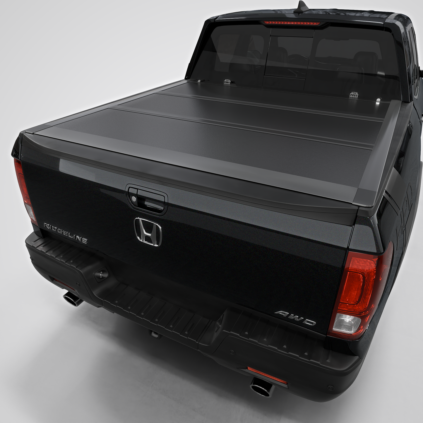 Honda Ridgeline 2017-2025 Calffree Low Profile Hard Trifold Truck Bed Tonneau Cover 5' Bed 64"