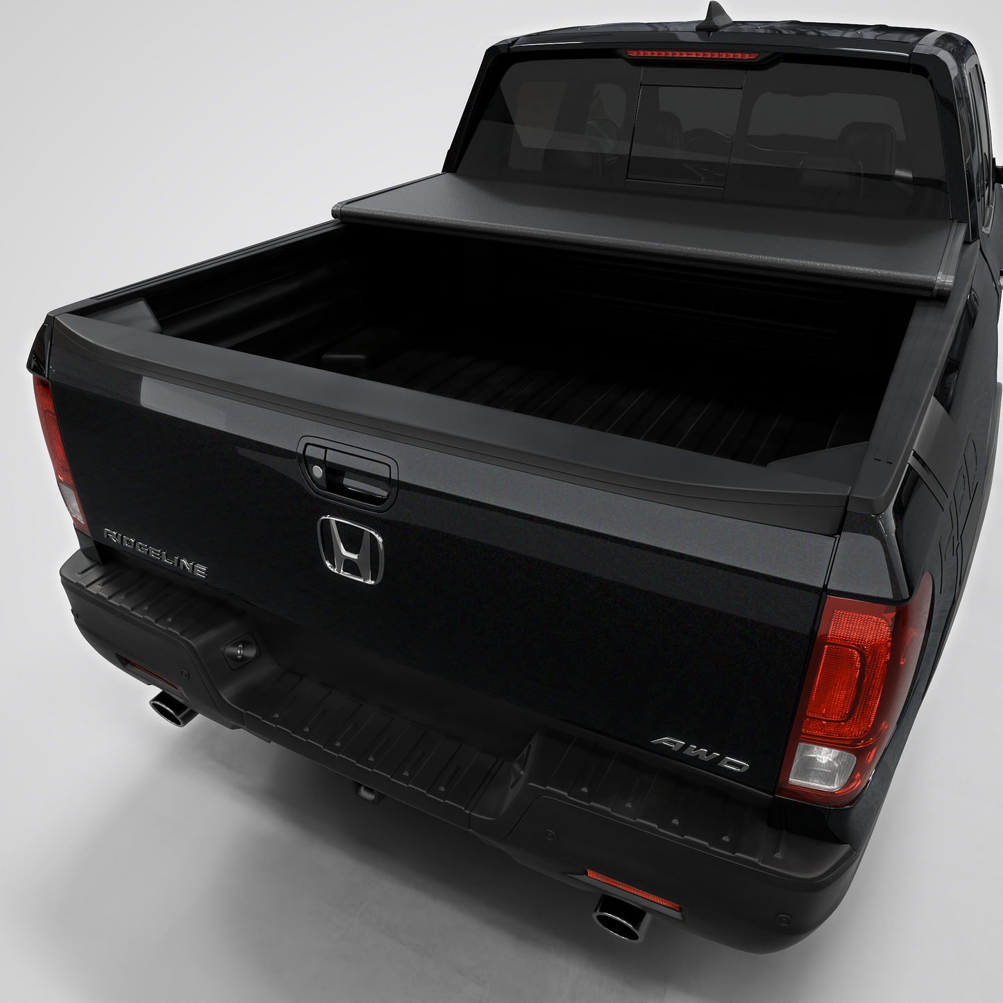 Honda Ridgeline 2017-2025 Calffree Low Profile Hard Trifold Truck Bed Tonneau Cover 5' Bed 64"