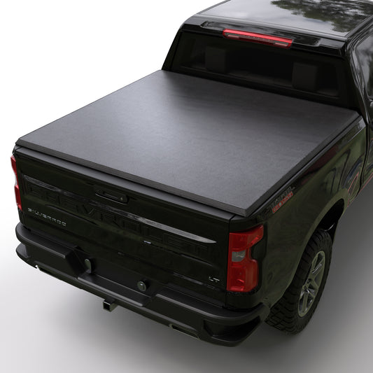 Chevy Silverado/ GMC Sierra 2014-2018 Soft Trifold Truck Bed Tonneau Cover