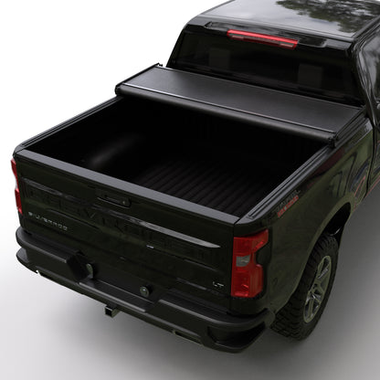 Chevy Silverado/ GMC Sierra 2014-2018 Soft Trifold Truck Bed Tonneau Cover