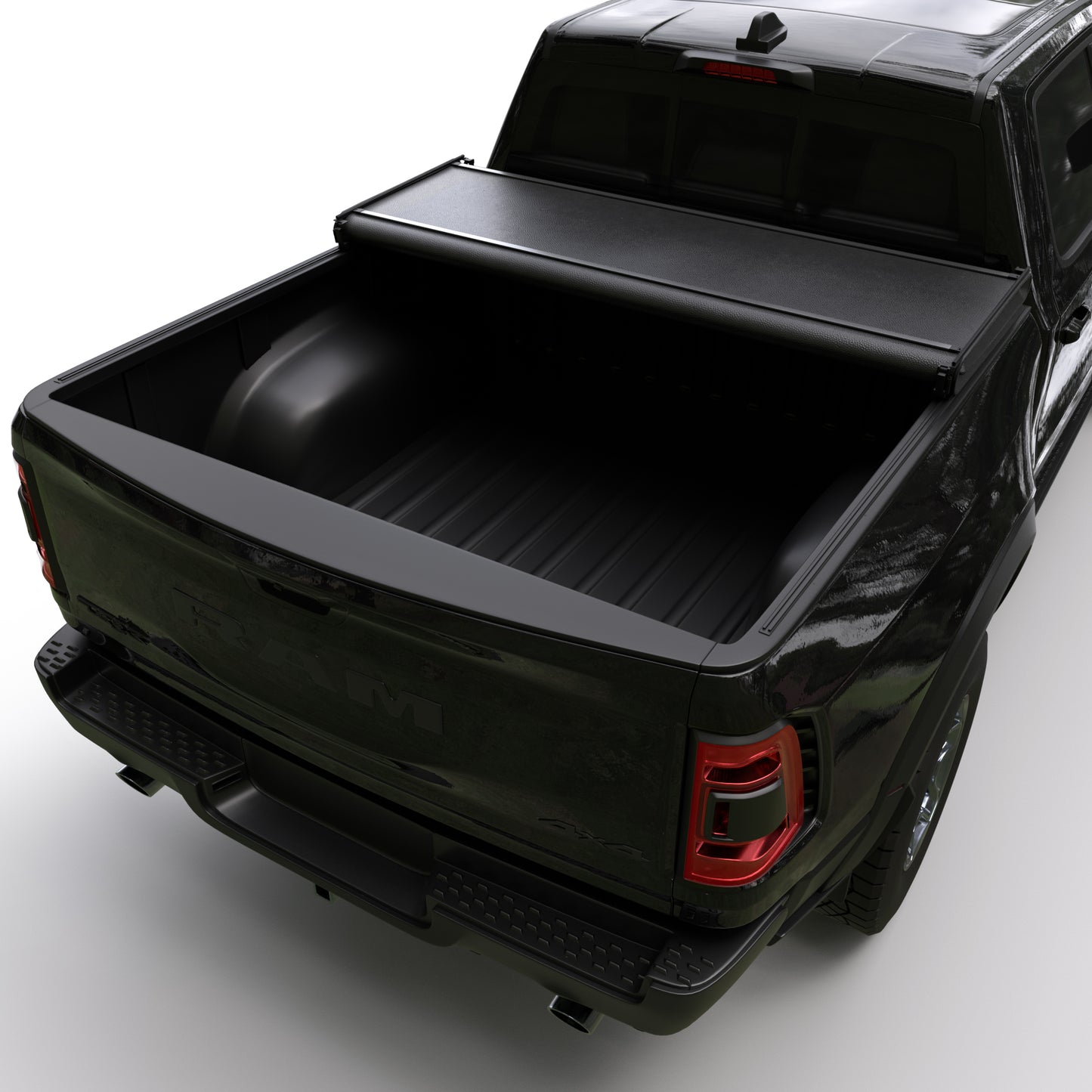 Dodge Ram 1500 2009-2025 Soft Trifold Truck Bed Tonneau Cover Without Ram Box