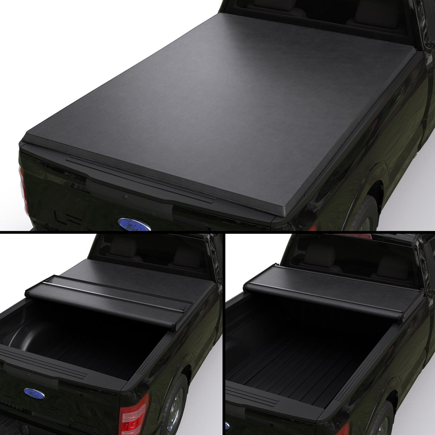 Ford F-150 2015-2025 Soft Trifold Truck Bed Tonneau Cover