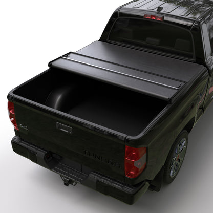 Toyota Tundra Soft Trifold Truck Bed Tonneau Cover With OE Rail System