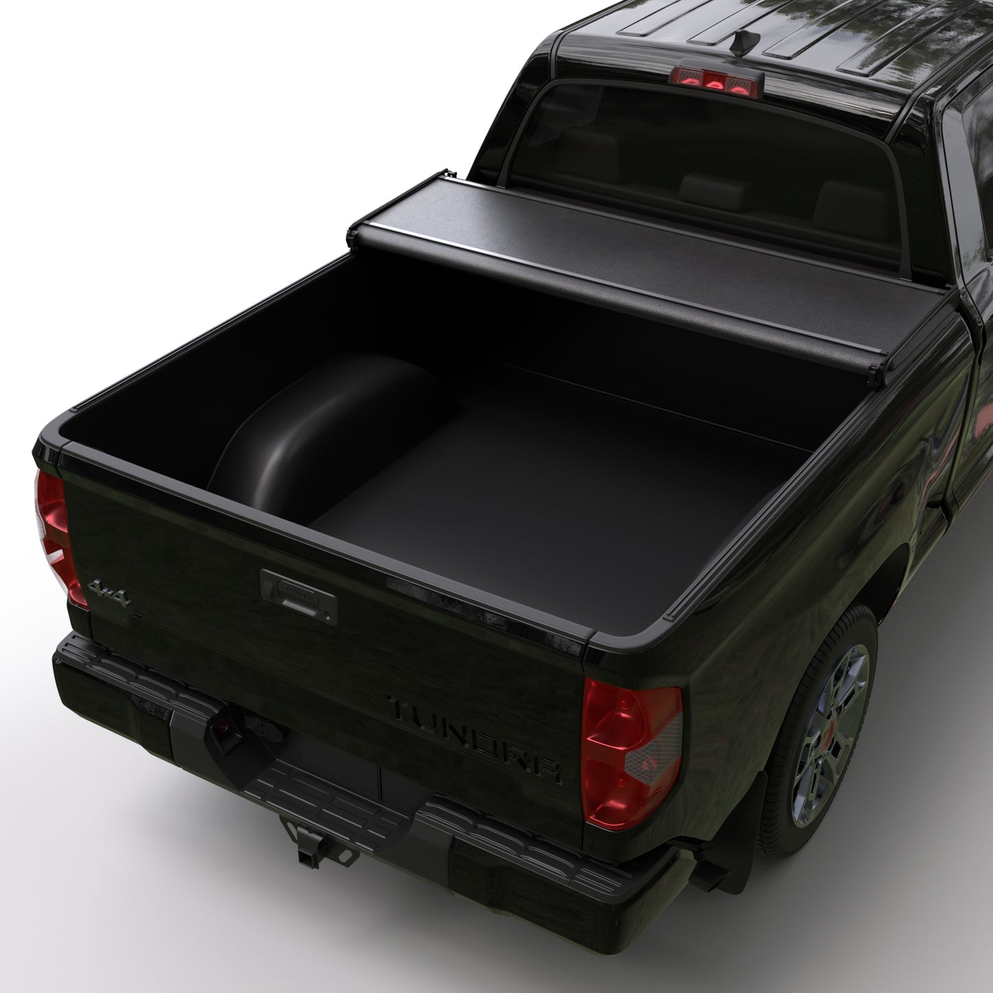 Toyota Tundra Soft Trifold Truck Bed Tonneau Cover With OE Rail System