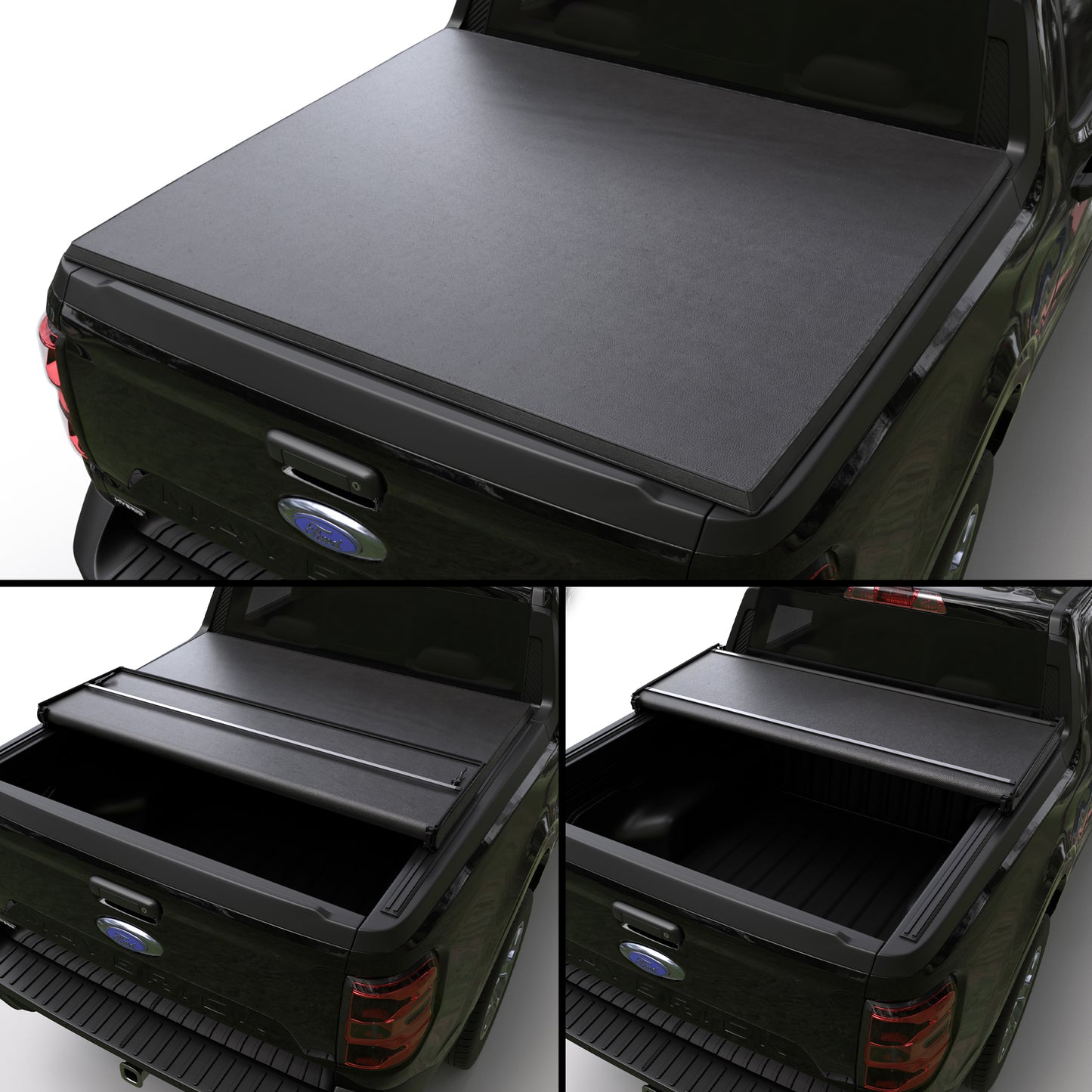Ford Maverick 2022-2025 Soft Trifold Truck Bed Tonneau Cover 4'6" Bed (54.4")