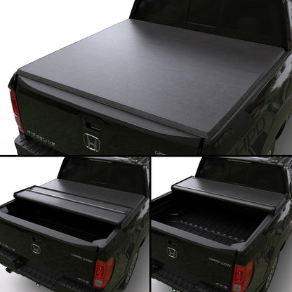 Honda Ridgeline 2017-2025 Soft Trifold Truck Bed Tonneau Cover 5'3" Bed (64")