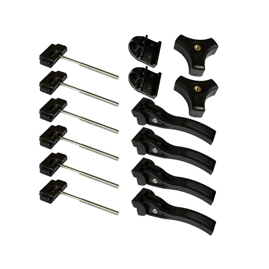 Calffree Replacement Hardware Kit for Hard Trifold Tonneau Covers