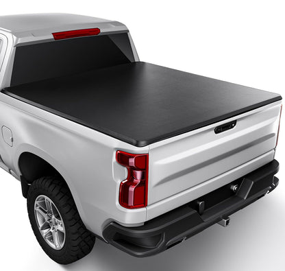 Soft Roll Up Truck Bed Tonneau Cover|CFSR034|Fits 2022 - 2025 Toyota Tundra 5‘6" Bed (66.7")